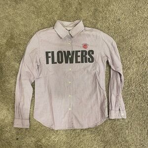 HYSTERIC GLAMOUR flowers button up shirt